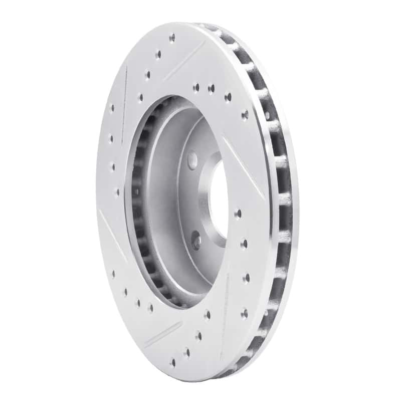 R1 Concepts — R1 85-91 Buick SKYHAWK Front Right Drilled & Slotted Silver Brake Rotor
R1 Brake Rotor Drill - view 4