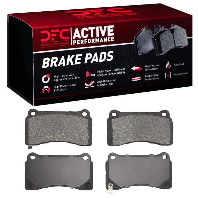 DFC — DFC 09-24 Nissan GT-R Rear Active Performance Pads - Low Metallic
DFC Brake Pad Set - view 4