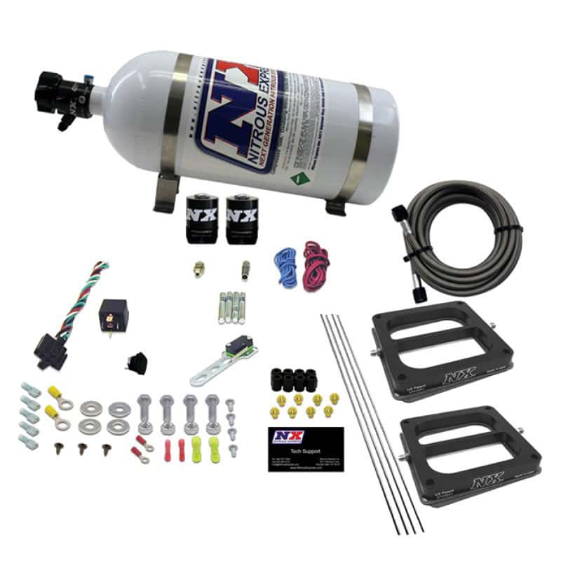 Nitrous Express — Nitrous Express Dual/Dominator/Alcohol Nitrous Kit (50-300HP) w/10lb Bottle
Injection System Kit
N2OSys - view 3