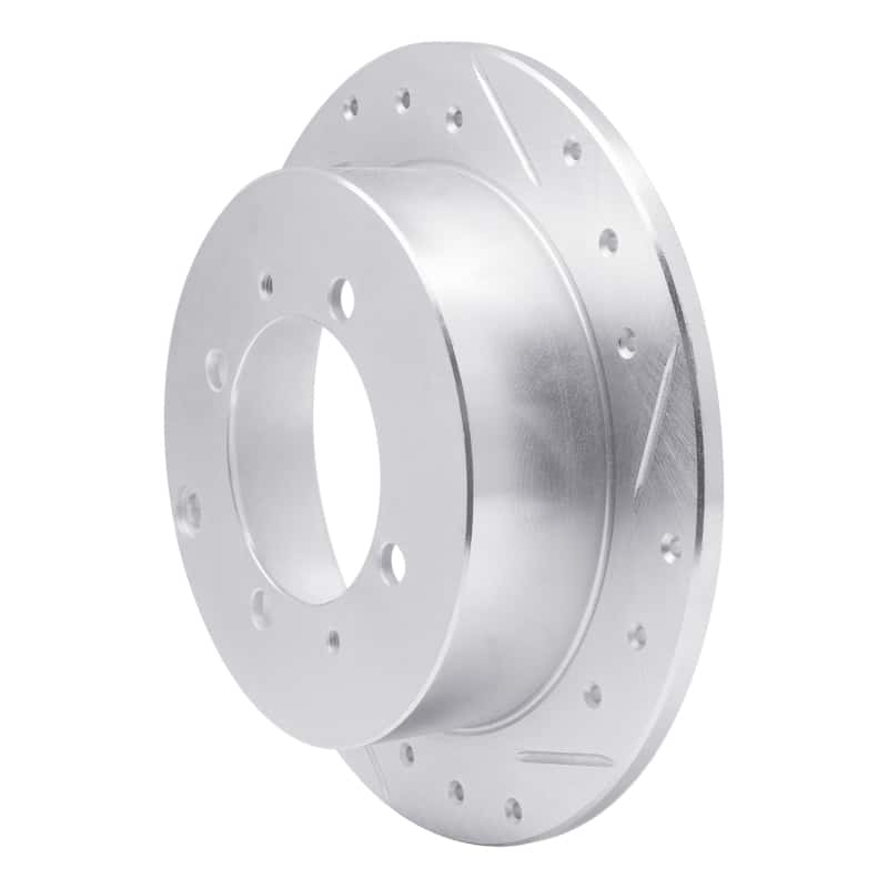 R1 Concepts — R1 92-04 Dodge COLT Rear Right Drilled & Slotted Silver Brake Rotor
R1 Brake Rotor Drill - view 2