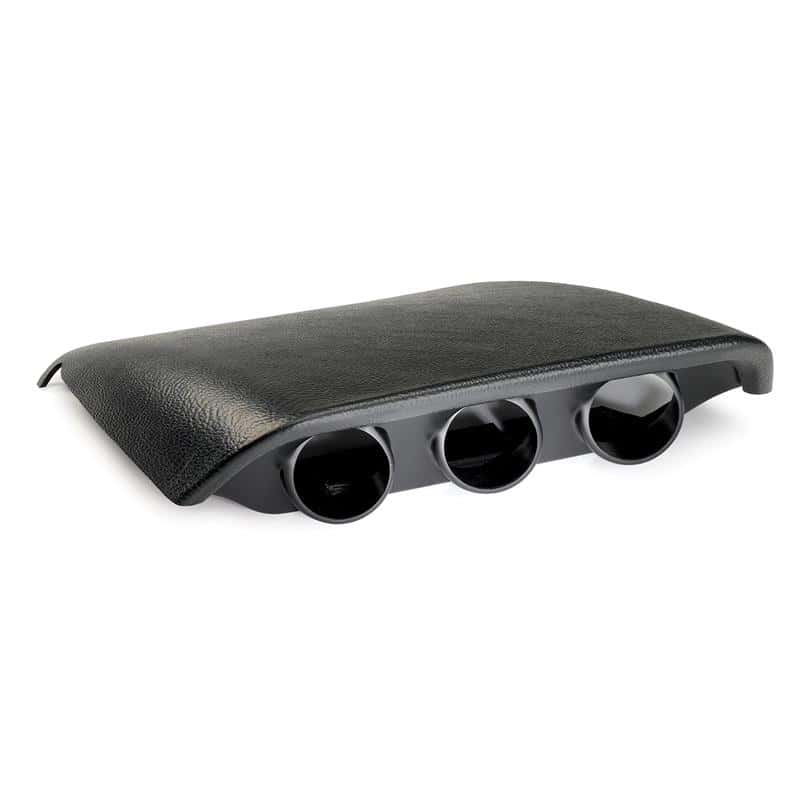 AutoMeter — Autometer 05-09 Ford Mustang 52mm Black Triple Dash Pod
2-1/16" TRIPLE DASH - view 4
