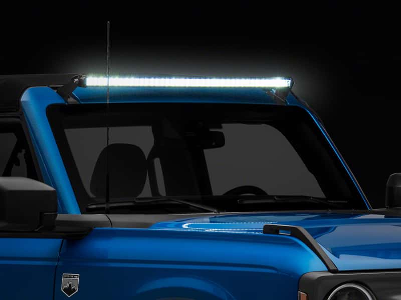 Raxiom — Raxiom 21-23 Ford Bronco Axial 40-In 240w White/Amber Combo LED Light Bar w/ WSHLD Mounting Brackets
Lights - view 1