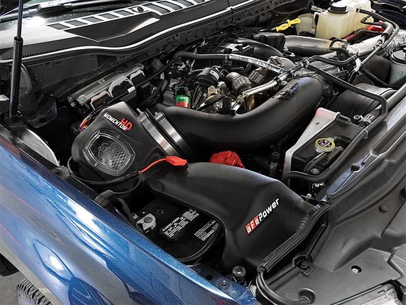 aFe — aFe Momentum HD Intakes Pro Dry S Ford Diesel Trucks V8 6.7L (td)
Momentum GT Intake - view 7