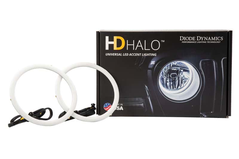 Diode Dynamics — Diode Dynamics Halo Lights LED 160mm - Red (Pair) - view 3
