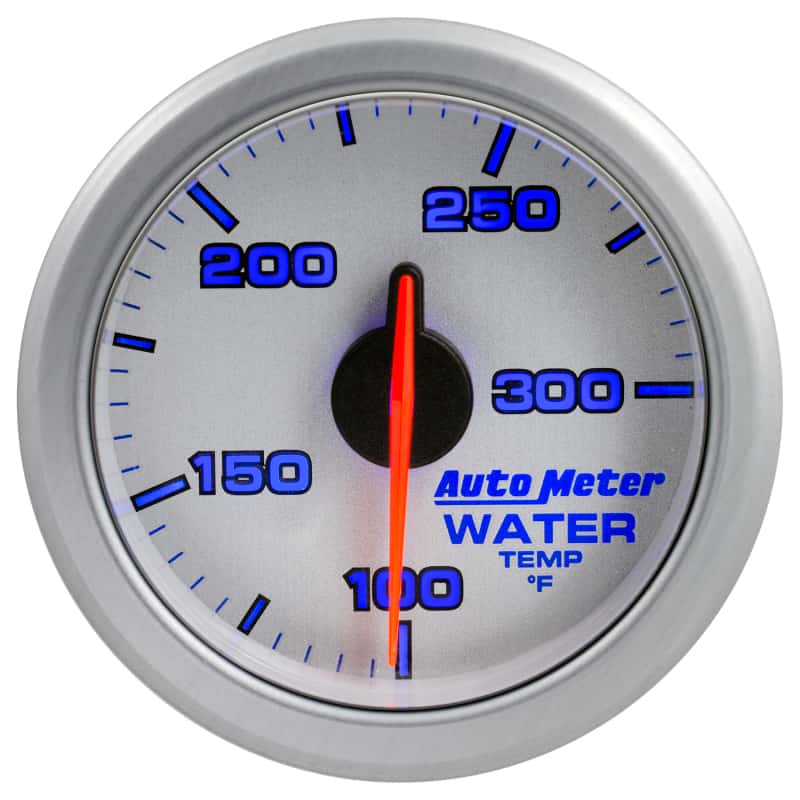 AutoMeter — Autometer Airdrive 2-1/6in Water Temperature Gauge 100-300 Degrees F - Silver
GA 2" WTMP ARDRV SLV - view 9