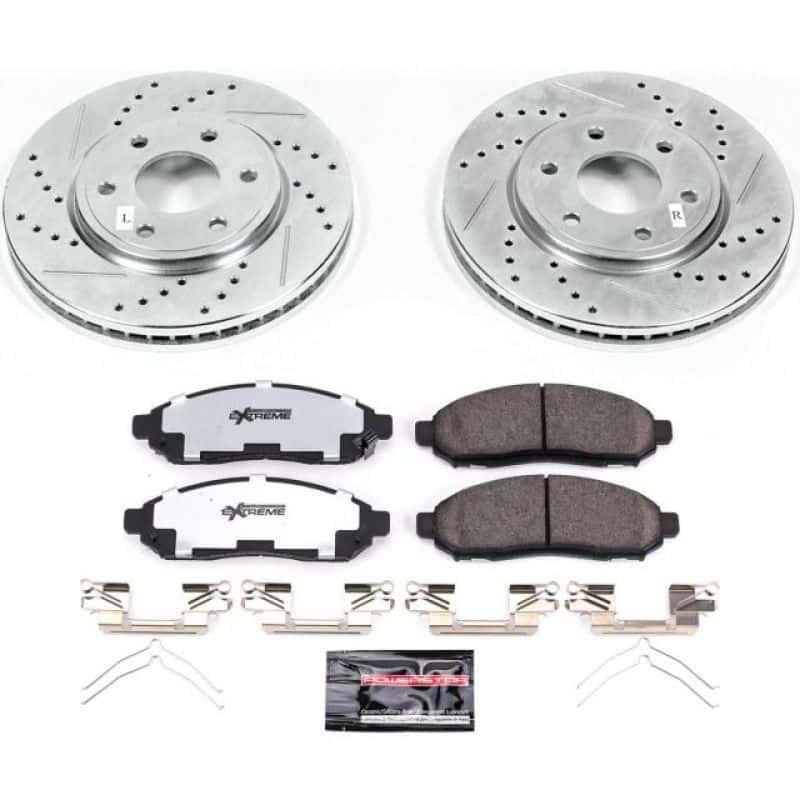 PowerStop — Power Stop 05-18 Nissan Frontier Front Z36 Truck & Tow Brake Kit - view 1