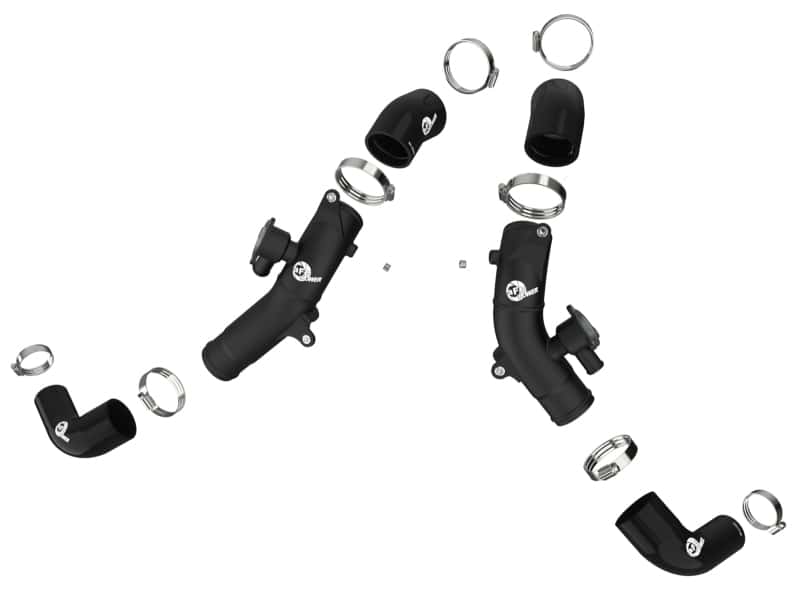 aFe — aFe 2022 Toyota Tundra V6-3.5L (tt) BladeRunner 2.5in Aluminum Hot Charge Pipe - Black
Hot Charge Pipe - view 2