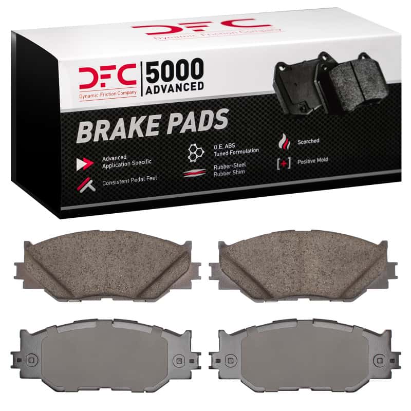 DFC — DFC 06-15 Lexus IS250 Front 5000 Advanced Low Metallic Brake Pads
DFC Brake Pad Set - view 1