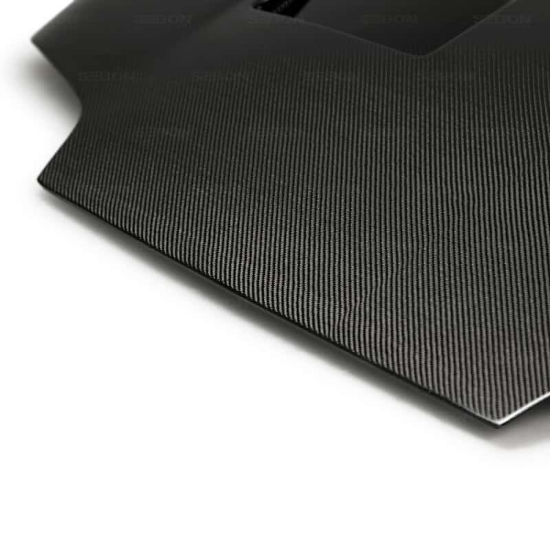 Seibon — Seibon 93-98 Toyota Supra (JZA80L) TS Style Carbon Fiber Hood - view 7