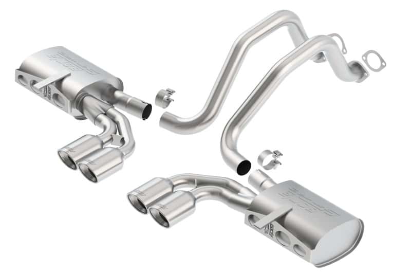 Borla — Borla 97-04 Chevrolet Corvette 5.7L 8cyl S-Type SS Catback Exhaust
Cat-Back System
ExhstSysKt - view 3