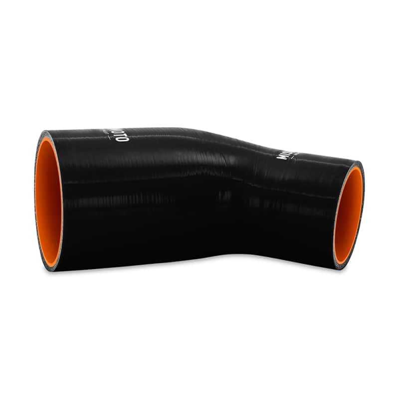 Mishimoto — Mishimoto Silicone Reducer Coupler 45 Degree 2.25in to 3in - Black
Transition Coupler - view 2