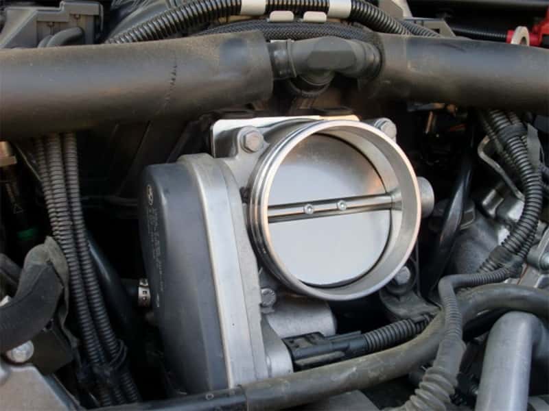 aFe — aFe Silver Bullet Throttle Body Spacers TBS BMW 5 Series (E60) 06-10 V8-4.8L
Throttle Body Spacer
TBdySpacer - view 3