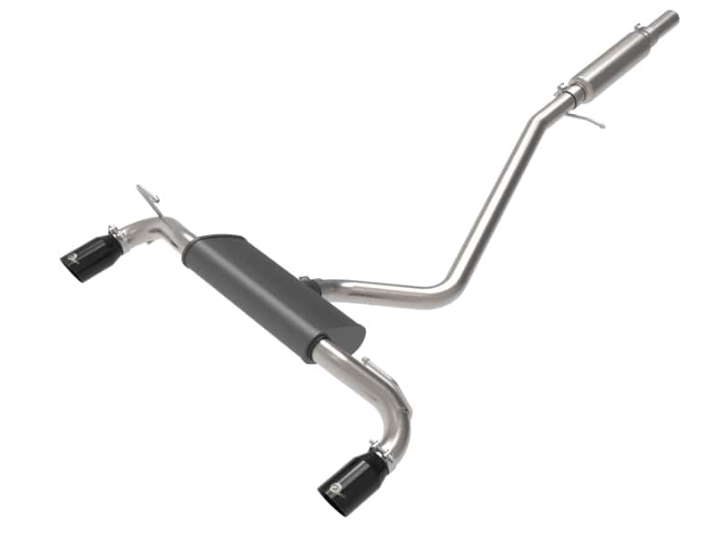 aFe — aFe Ford Bronco Sport 21-22 L3-1.5L (t)/L4-2.0L (t) Vulcan Cat-Back Exhaust System- Black Tips
Cat-Back Exhaust - view 1