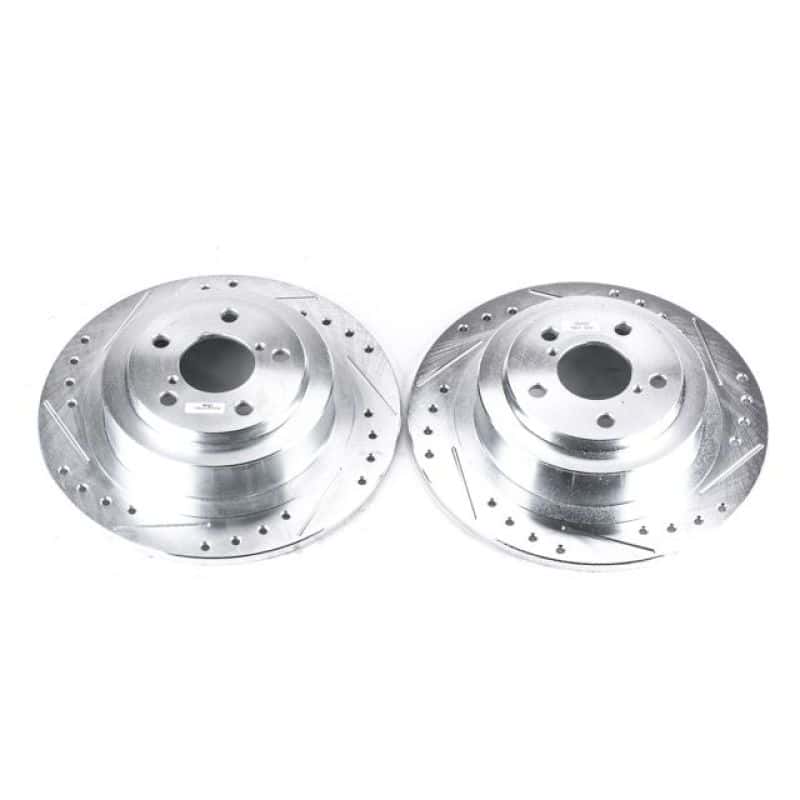 PowerStop — Power Stop 03-06 Subaru Baja Rear Evolution Drilled & Slotted Rotors - Pair
PowerStop XPR - view 1