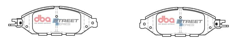 DBA — DBA 2013 Infiniti JX35 Street Series Front Brake Pads
Brake Pad - view 1