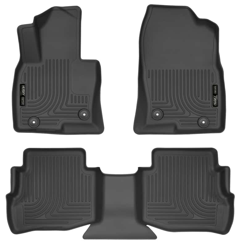 Husky Liners — Husky Liners 2017 Mazda CX-9 WeatherBeater Floor Liner (Front and Second Rows) - Black
Floor Liners - view 1