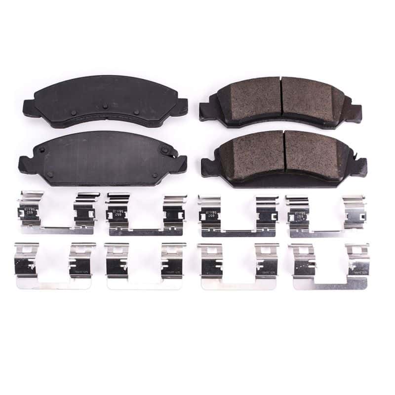 PowerStop — Power Stop 2008 Chevrolet Avalanche Front Z17 Evolution Ceramic Brake Pads w/Hardware
Z17 Brake Pads - view 1