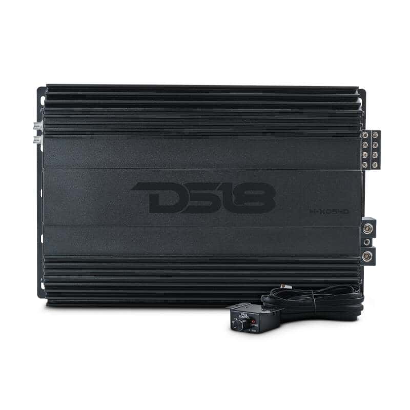 DS18 — DS18 4-Channel Amp 2x 1000/4ohm Bridge 4 x 550/2ohm 4 x 300/4ohm Watts RMS Black - view 2