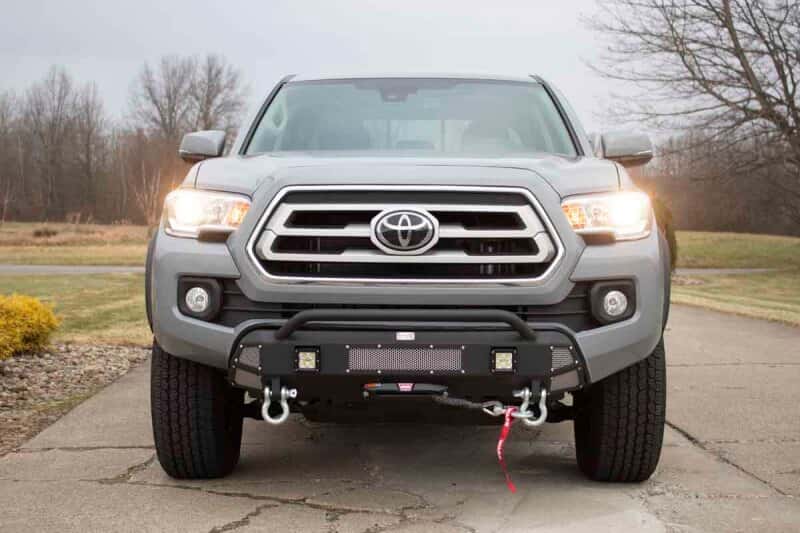 Fishbone Offroad — Fishbone Offroad 2016+ Toyota Tacoma Center Stubby Front Bumper - view 9