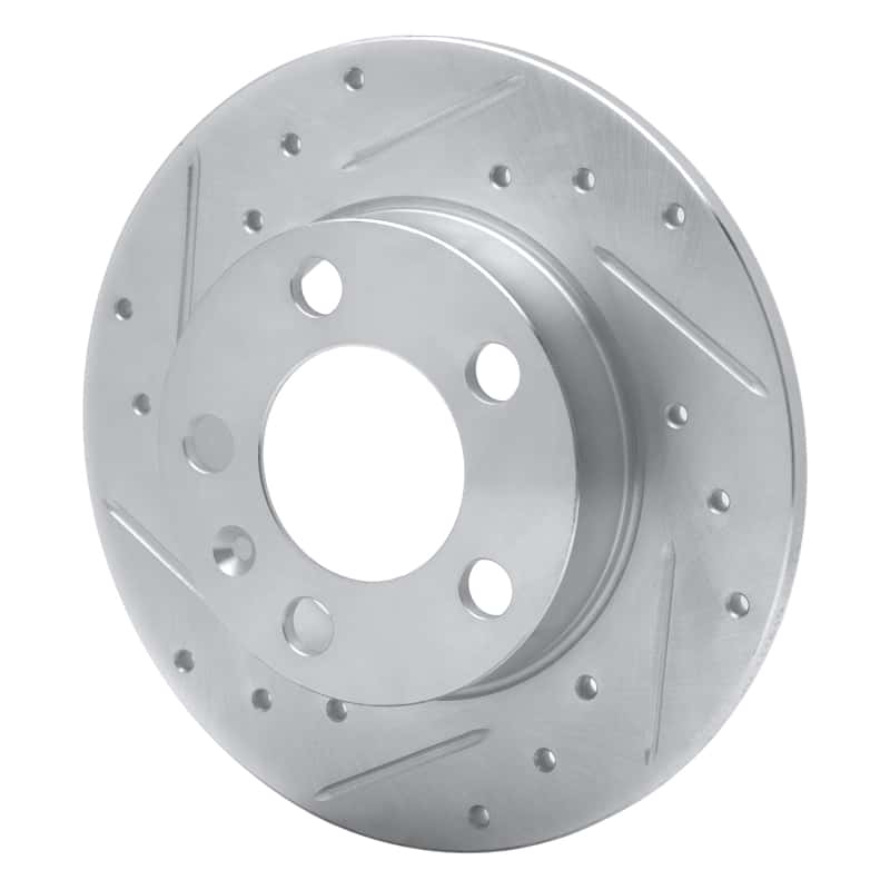 R1 Concepts — R1 98-24 Audi A1 (Mexico) Rear Left Drilled & Slotted Silver Brake Rotor
R1 Brake Rotor Drill - view 2