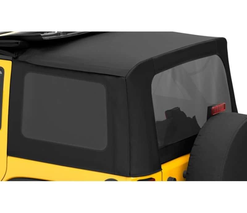 Bestop — Bestop 07-10 Jeep Wrangler JK 4-Door Window Set (Black Diamond)
Window Set - view 1
