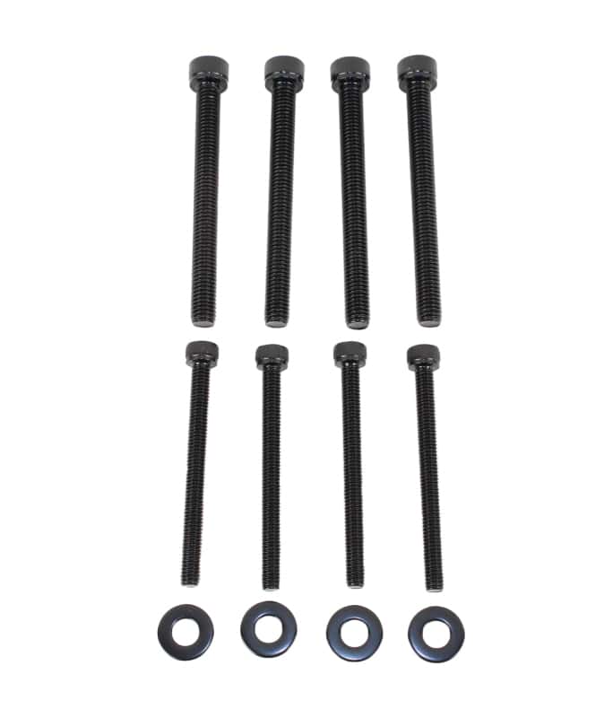 Fishbone Offroad — Fishbone Offroad 07-18 Jeep Wrangler JK 4 Door Grab Handles Front/Rear Steel - Blk Txtrd Powdercoat - view 4