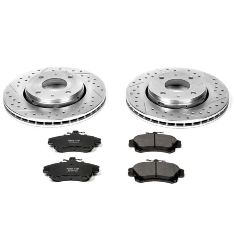 PowerStop — Power Stop 00-04 Volvo S40 Front Z23 Evolution Sport Brake Kit - view 1