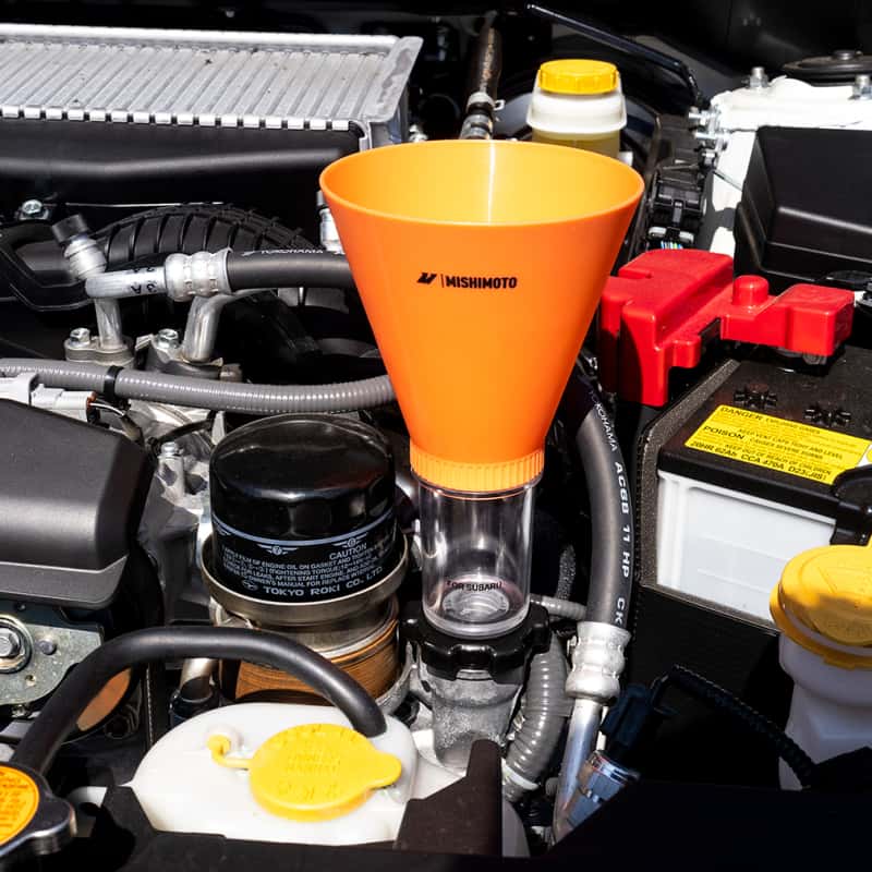 Mishimoto — Mishimoto Screw On Oil Funnel Subaru Kit
No-Spill Funnel Kit - view 2