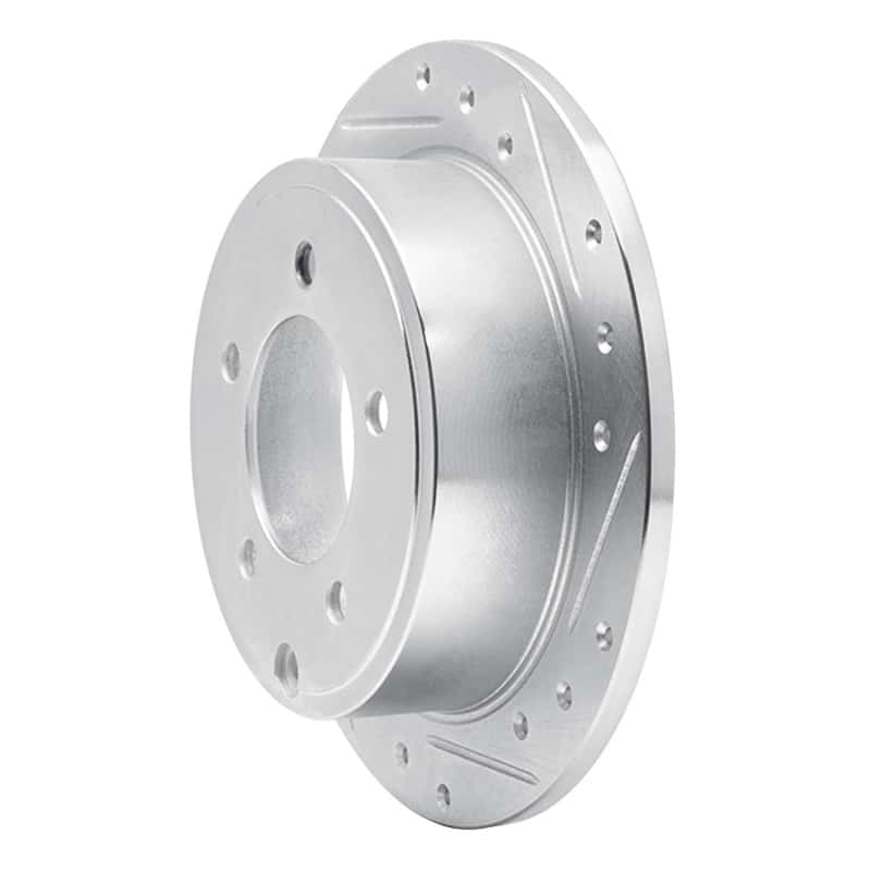 R1 Concepts — R1 07-17 Chrysler 200 Rear Right Drilled & Slotted Silver Brake Rotor
R1 Brake Rotor Drill - view 2