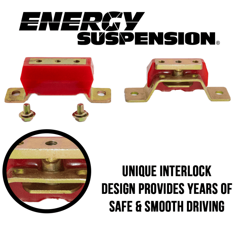 Energy Suspension — Energy Suspension Ford Trans Mount 2.312 CTR - Red - view 6