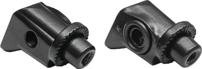Kuryakyn — Kuryakyn Footpeg Adpt Rear Sat Blk Bmw - view 1