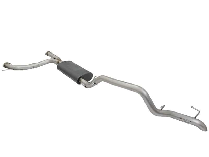 aFe — aFe MACHForce XP 3in Hi-Tuck 304 SS Cat Back Exhaust 2010-2017 Nissan Patrol (Y62) V-5.6L (400 hp)
Cat-Back Exhaust - view 1