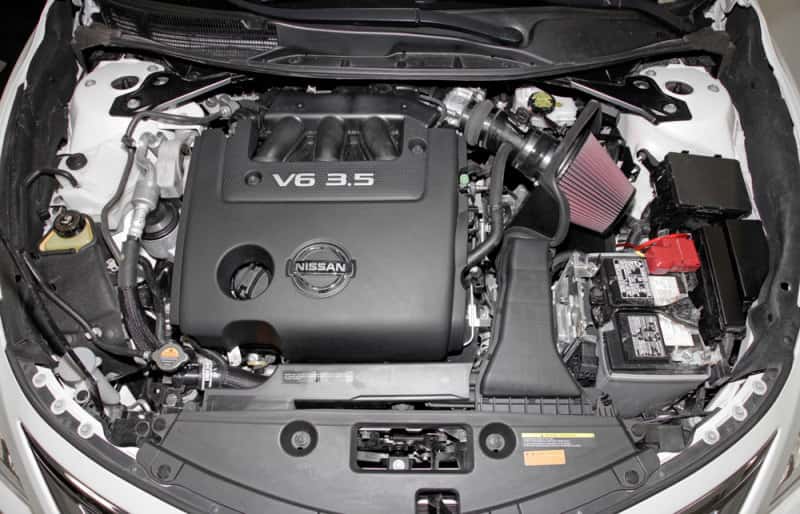 K&N Engineering — K&N 69 Series Typhoon Performance Intake Kit 13-14 Nissan Altima/Pathfinder 3.5L V6
Performance Air Inta
Air Intake System - view 11