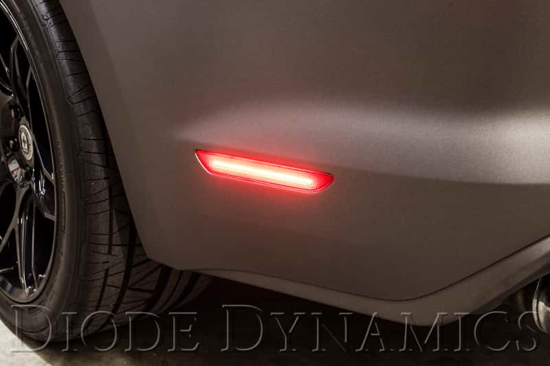 Diode Dynamics — Diode Dynamics 15-21 Ford Mustang LED Sidemarkers Clear (set) - view 2