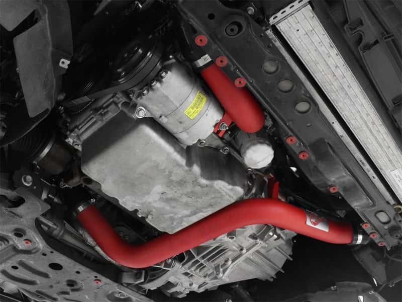 aFe — aFe BladeRunner 2.5in Red Intercooler Tubes Hot and Cold Side 12-16 Ford Focus ST 2.0L (t)
Charge Pipe Kit - view 4