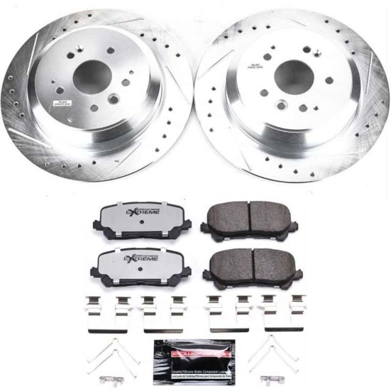 PowerStop — Power Stop 14-16 Acura MDX Rear Z36 Truck & Tow Brake Kit - view 1