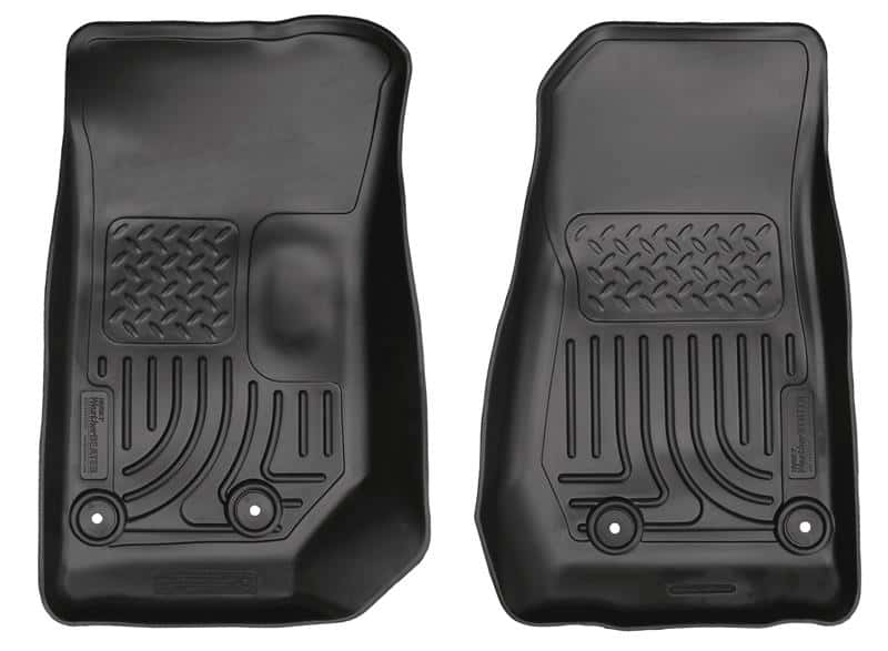 Husky Liners — Husky Liners 14 Jeep Wrangler 2/4 Door Weatherbeater Black Front Floor Liners
FLOOR COVERINGS
Floor Liners - view 2