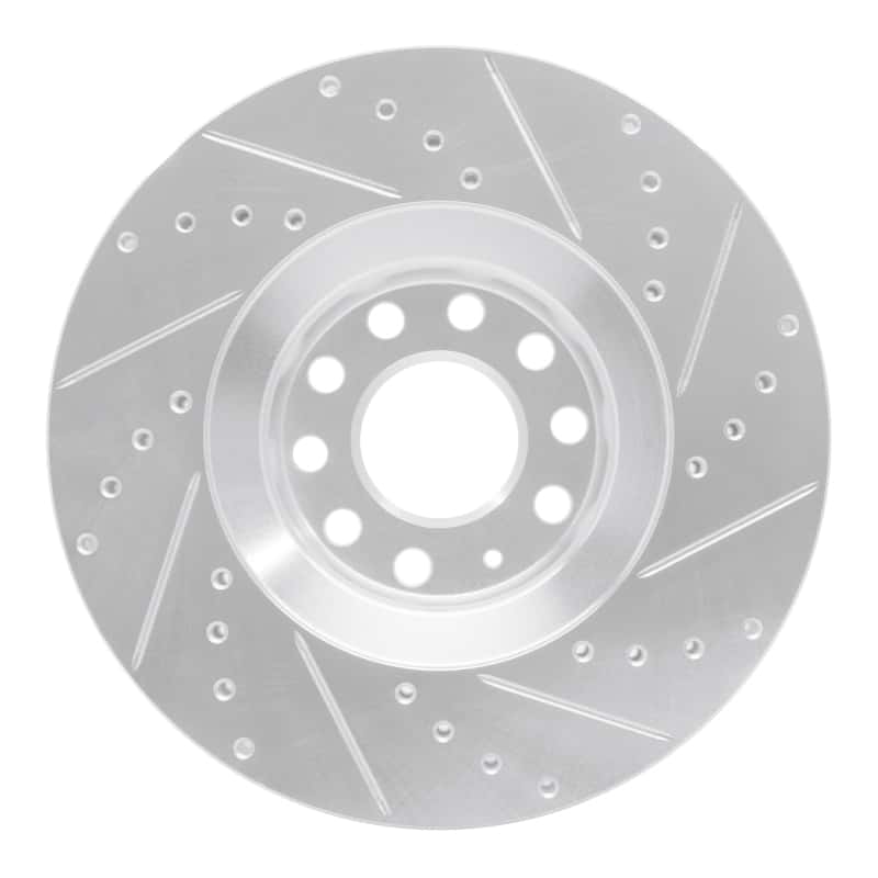 R1 Concepts — R1 98-09 Audi A4 Quattro Front Left Drilled & Slotted Silver Brake Rotor
R1 Brake Rotor Drill - view 5