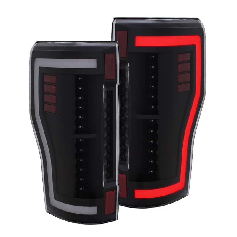 ANZO — FORD F250/ F350/ F450 17 UP L.E.D T.L BLACK HOUSE CLEAR LEN
ANZO 2017+ Ford F-250 LED Taillights - Black/Clear
Tail Light Set
TailLightSet - view 1