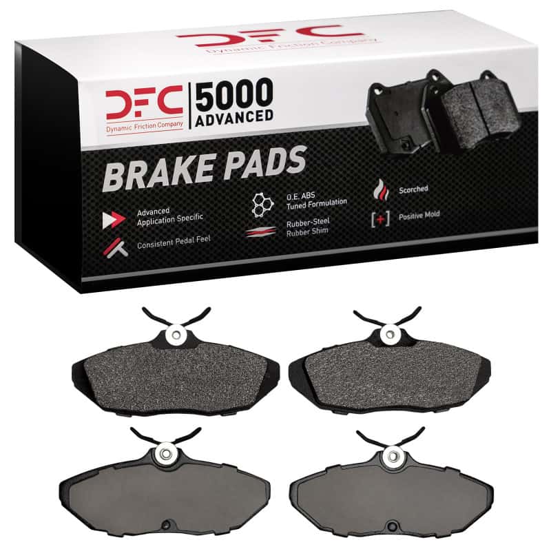 DFC — DFC 93-98 Ford Thunderbird Rear 5000 Advanced Semi Metallic Brake Pads
DFC Brake Pad Set - view 1