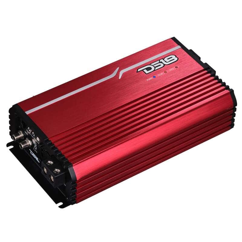 DS18 — DS18 1-Channel Amp Class D Full-Range Monoblock 3500 Watts RMS/1ohm Red - view 6
