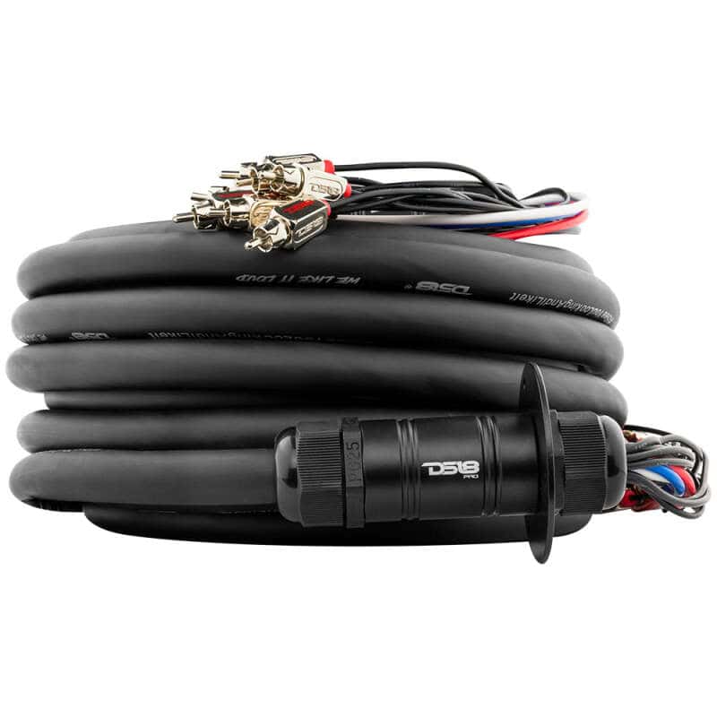 DS18 — DS18 Medusa Wire Pack 10 Channel RCA 4 x 12GA OFC Power Wire 50-Feet - view 4