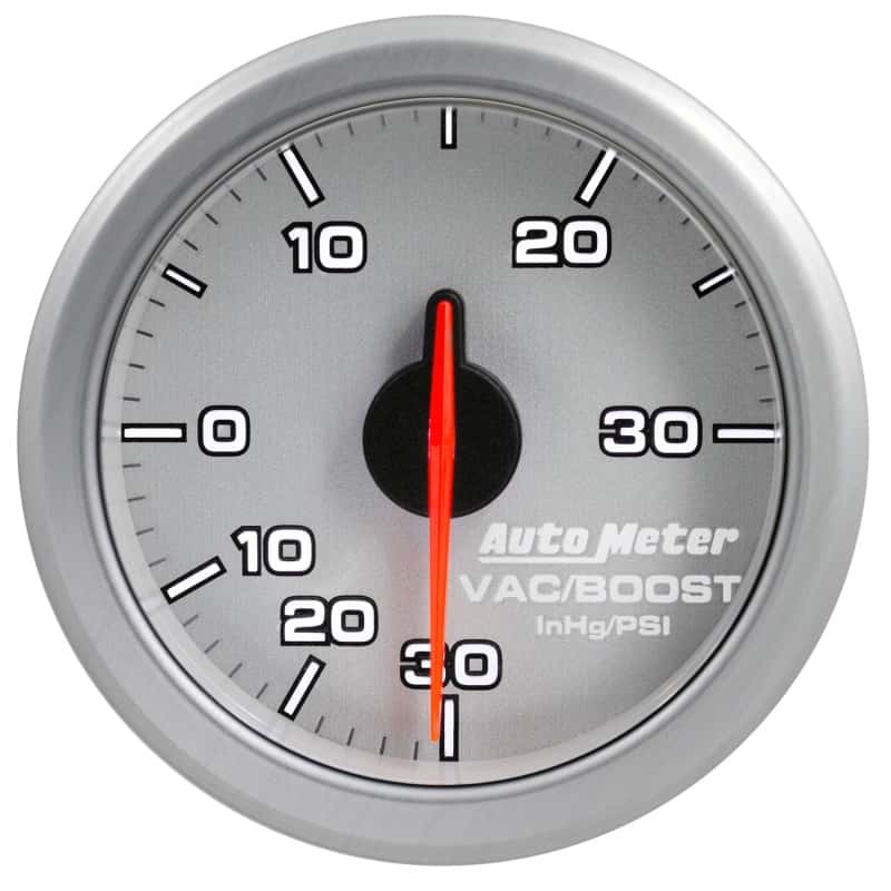 AutoMeter — Autometer Airdrive 2-1/6in Boost/Vac Gauge 30in HG/30 PSI - Silver
GA 2" BST/V ARDRV SL - view 15