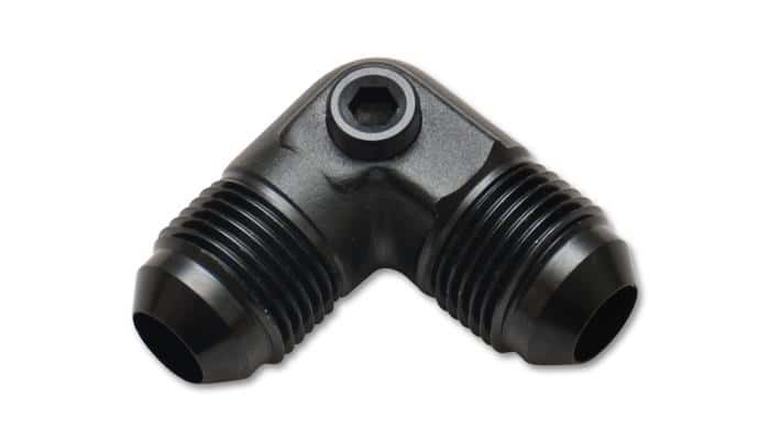 Vibrant — Vibrant -6AN to -6AN Male 90 Degree Union Adapter Fitting with 1/8in NPT Port
6AN90Union1/8"NPTPrt
-6ANMal90Deg1/8"Port
AN Fitting - view 4