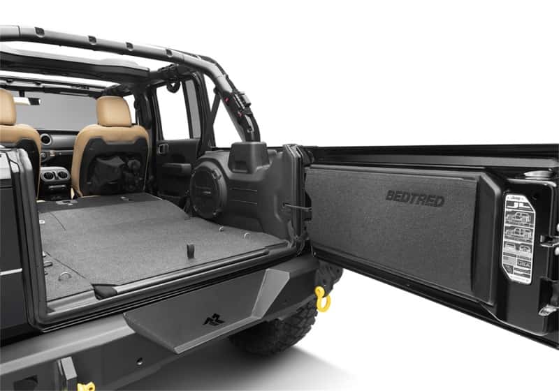 BedRug — BedRug 18-23 Jeep JL 2-Door 2pc Front Floor BedTred Kit - view 6