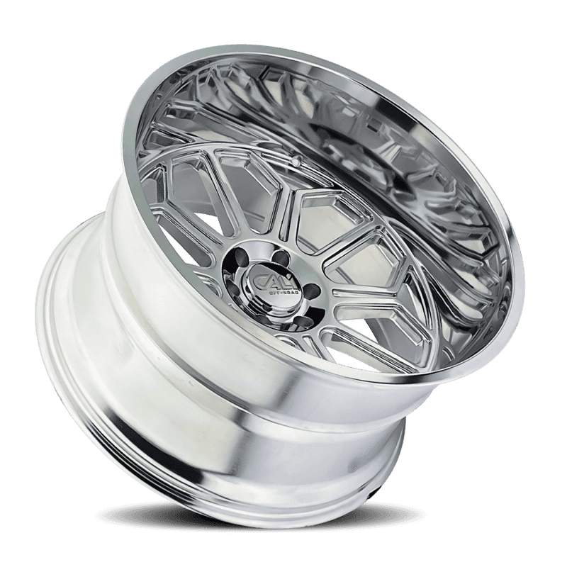 Cali Off-Road — Cali Off-Road 9117 Auburn 20x10 / 6x135 BP / -25mm Offset / 87.1mm Hub Polished Wheel
9117 - view 2