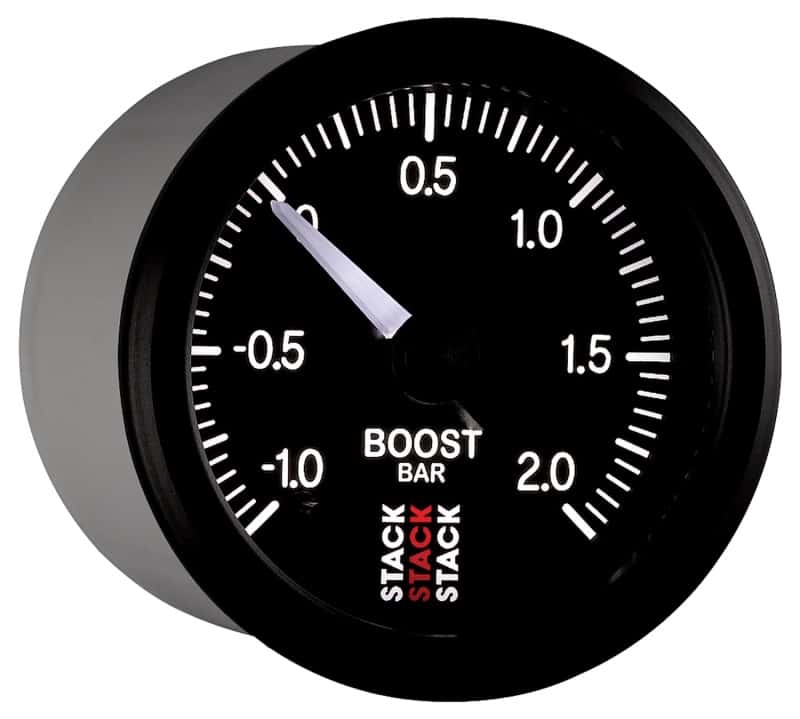 AutoMeter — Autometer Stack 52mm -1 to +2 Bar (Incl T-Fitting) Pro Stepper Motor Boost Pressure Gauge - Black
Ga Bst Stpr Blk 2Bar - view 6