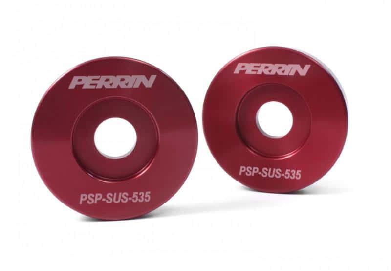 Perrin Performance — PERRIN 08-14 Subaru WRX/STI / 08-11 Impreza / 09-13 Forester XT Differential Subframe Lockdown Syst - view 2
