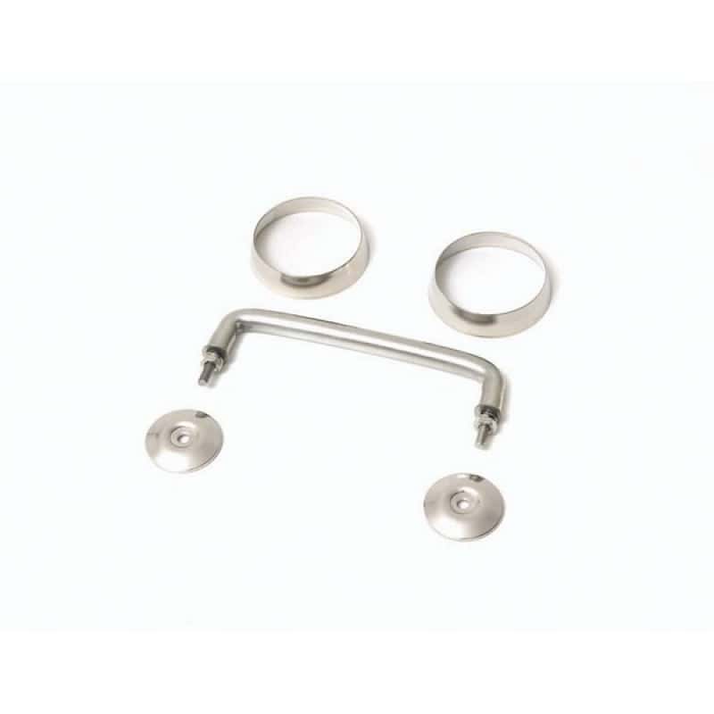Rugged Ridge — Rugged Ridge 97-06 Jeep Wrangler Stainless Steel Windshield Tie Down Kit
OFFROAD_EXTERIOR
WnshldTieDownKt - view 1