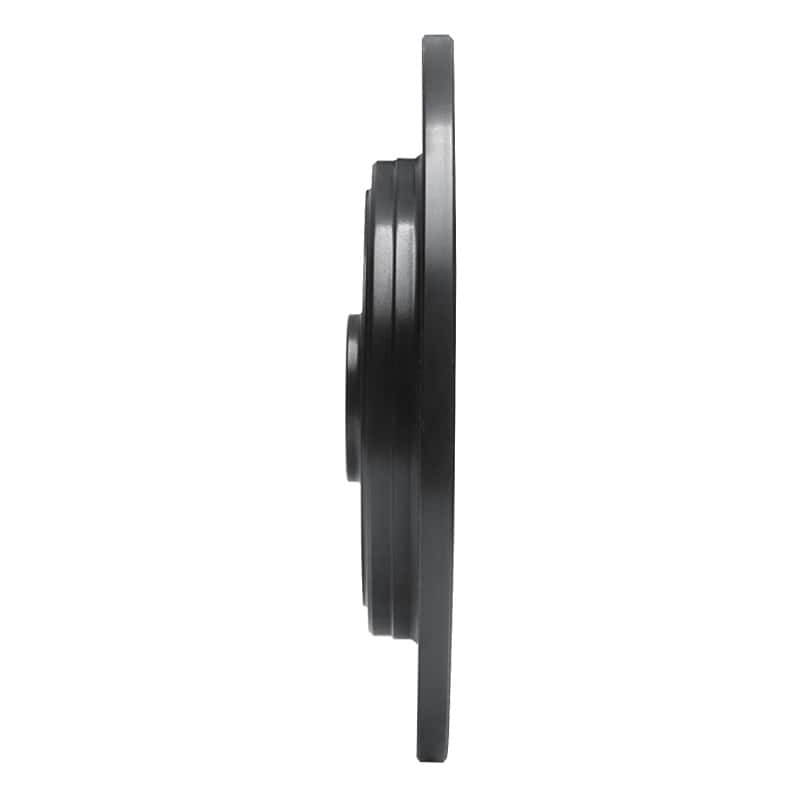 R1 Concepts — R1 86-89 Acura Integra Rear Right Drilled & Slotted Black Brake Rotor
R1 Brake Rotor Drill - view 3
